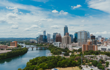 view of a city